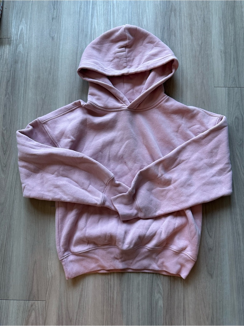 ABERCROMBIE & FITCH Sunday Hoodie in Pale Mauve Color Size Small Women’s